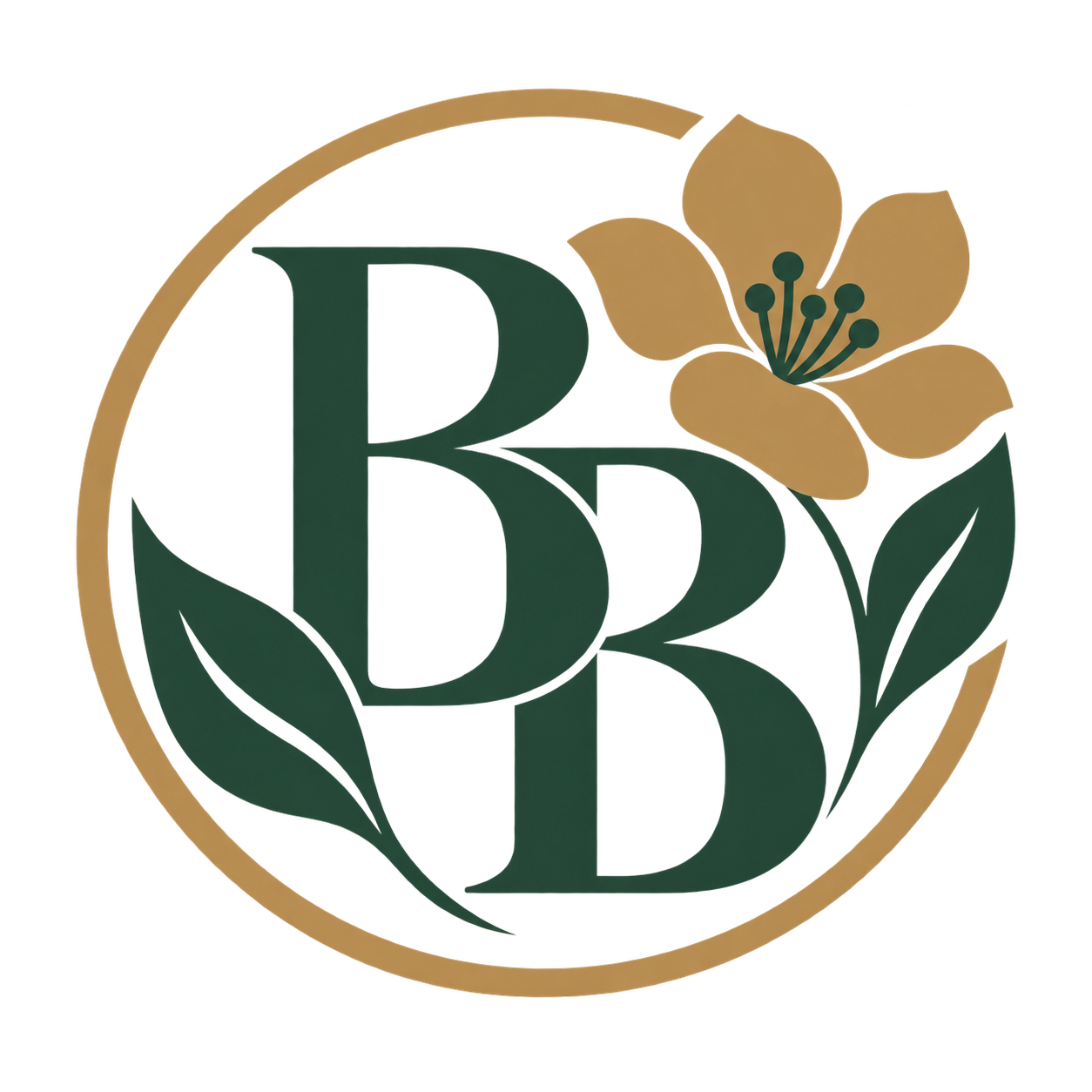 Bloom & Brass Florals logo