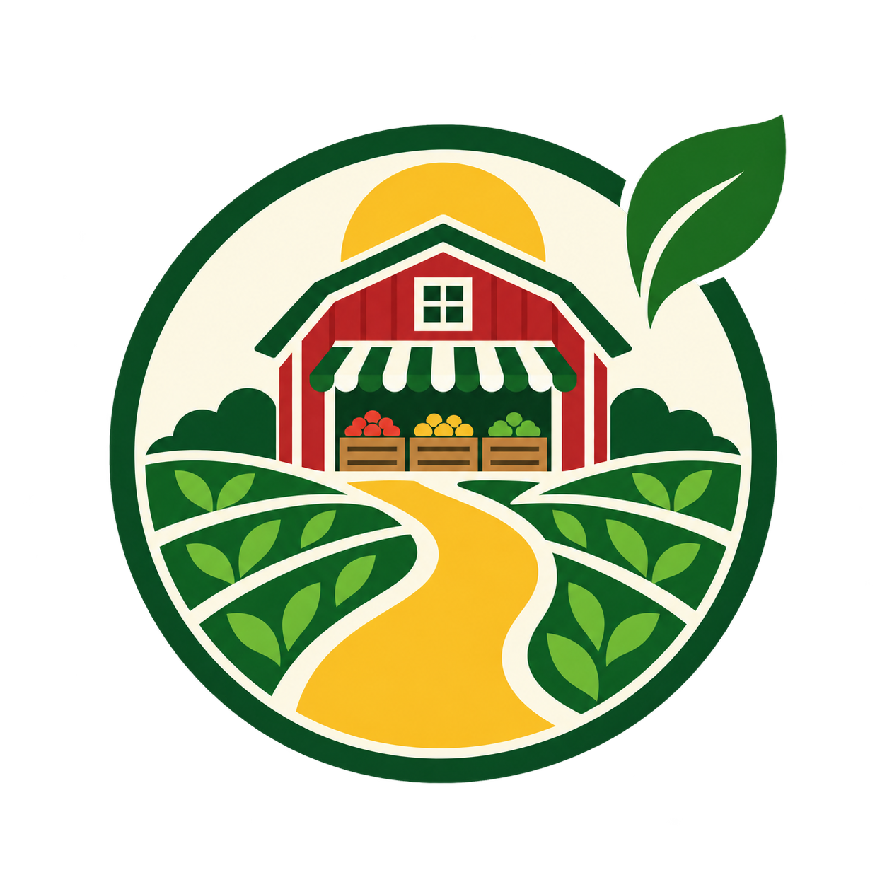 Green Mile Farm Market logo